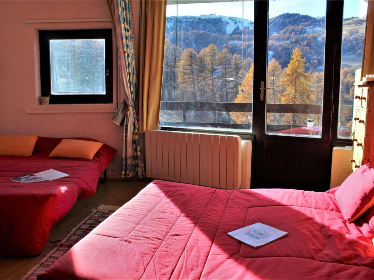 Studio Cosy A Risoul 1850 - 4 Couchages, Pied Des Pistes, Parking, Balcon - Fr-1-330-543 Exteriér fotografie